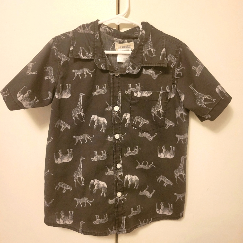 Boys button up shirt